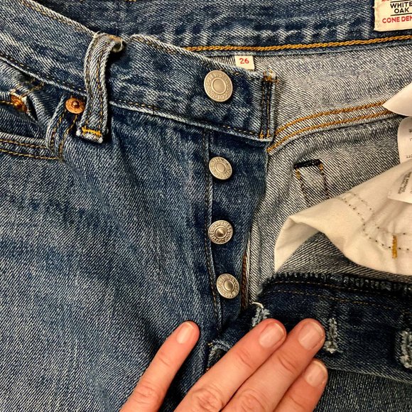 Levi's Wedgie Icon Fit Jeans size 26 - Picture 2 of 4